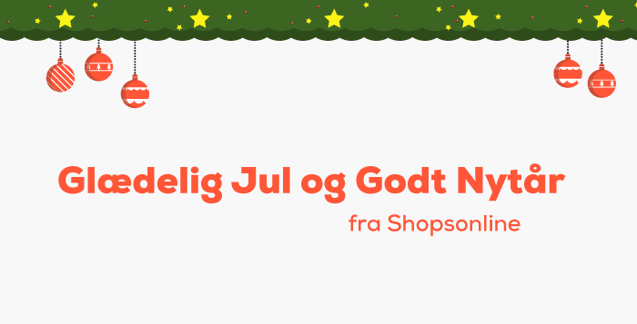 Glædelig jul fra Shopsonline